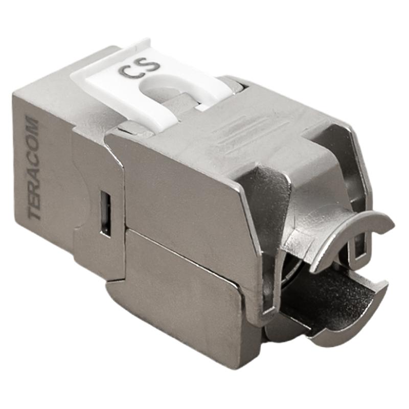 Модуль Keystone TERACOM CS Cat.6 экранированный STP 110 IDC 180 градусов самозажимной (Toolless)|TRCS-KSTN-T180D-6STP| EKF — миниатюра 7