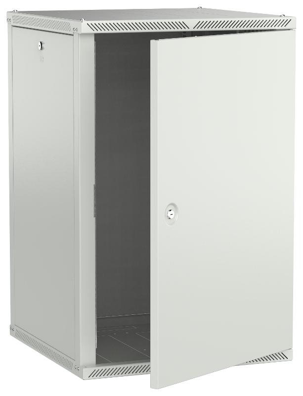 ITK LINEA W Шкаф 18U 600х600мм дверь металл серый 2.0| LWR3-18U66-MF-2| ITK — фото 1 | Sento