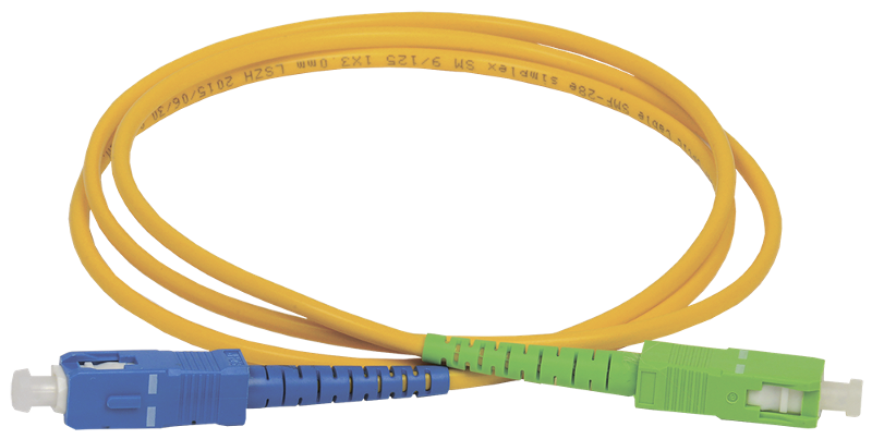 Оптический (патч-корд), SM, 9/125 (OS2), LC/UPC-SC/APC,(simplex),1м | FPC09-LCU-SCA-C1L-1M | ITK — ITK