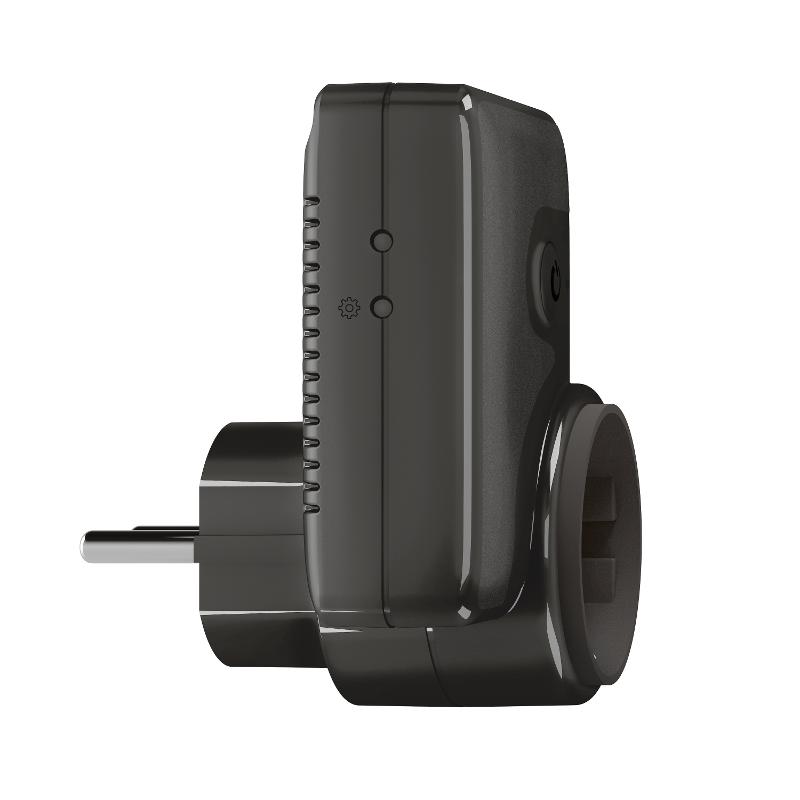 Розетка умная мобильная с/з 16А 230В графит Netatmo — миниатюра 3