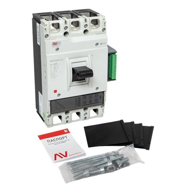 Выключатель автоматический AV POWER-3/3 400А 50kA ETU2.2 | mccb-33-400-2.2-av | EKF — миниатюра 27