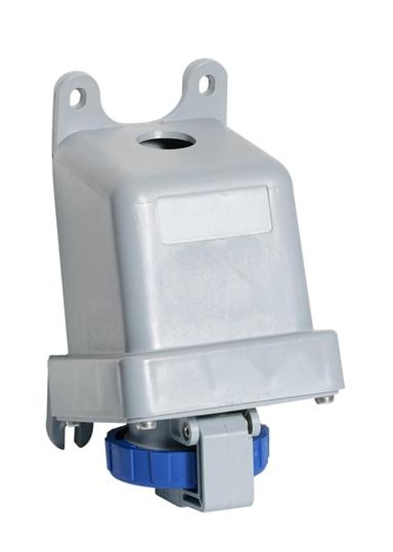Розетка для монтажа на ПОВЕРХНОСТЬ 216RS6W 16A 2P+E IP67 6ч | 2CMA167149R1000 | ABB — ABB