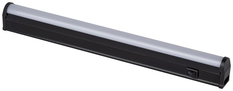 Линейный светодиодный светильник  LLED-01-04W-4000-B 4Вт 4000K L314мм с выключателем черный | Б0065563 | ЭРА — ЭРА (Энергия света)