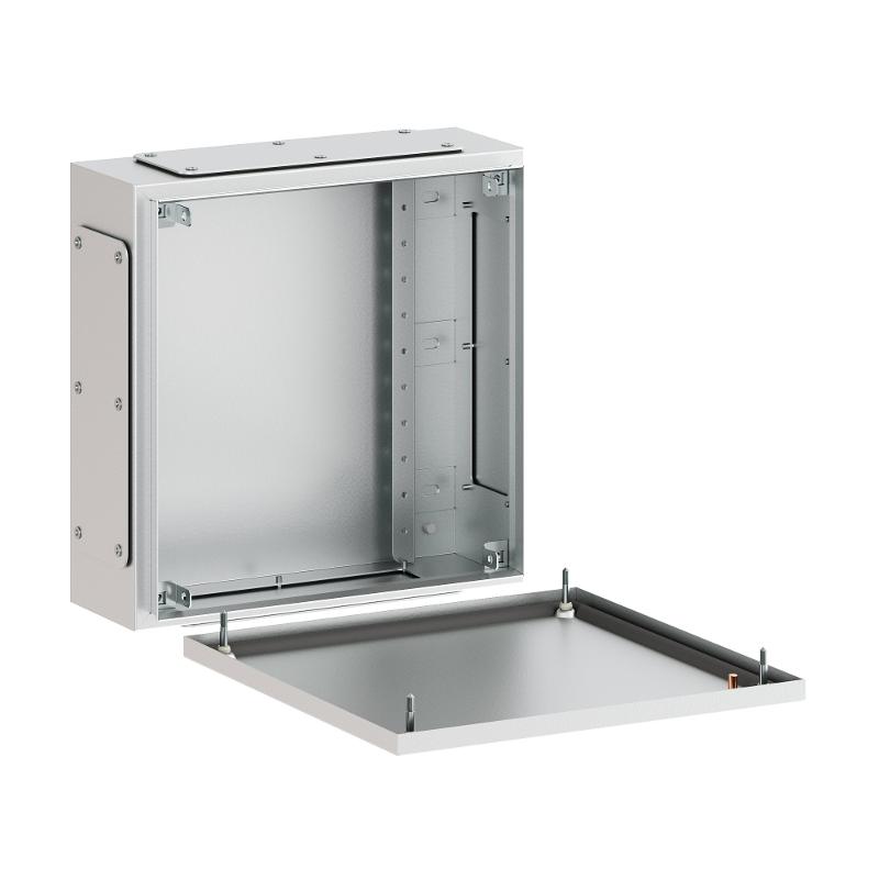 Корпус клеммный металлический SDE ВхШхГ 300x300x120 мм с фланцами | R5SDE3312F | DKC — миниатюра 2