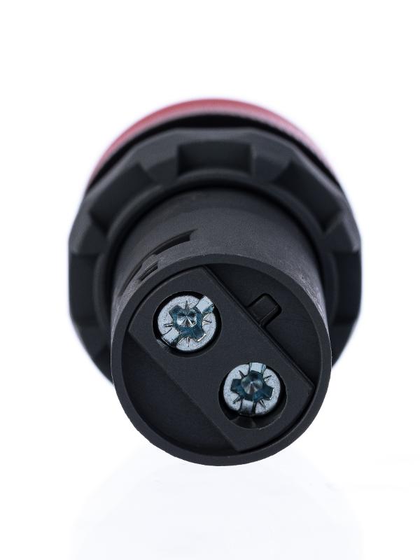Лампа CL2-523R красная со встроенным светодиодом 230В AC| 1SFA619403R5231 | ABB — миниатюра 2