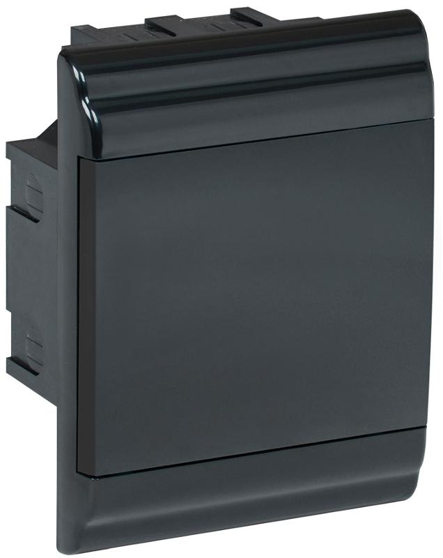 Корпус модульный пластиковый встраиваемый ЩРВ-П-4 PRIME черный IP41 | MKP13-V-01-04-41-K02 | IEK — IEK (ИЭК)