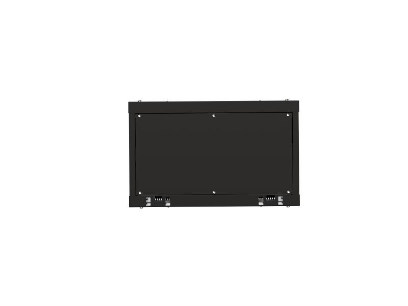 Шкаф настенный 19" TERACOM PRO 9U 600х450 мм дверь стеклянная с замком-ручкой чёрный | TRP-WLL-0964-40B | EKF — миниатюра 6
