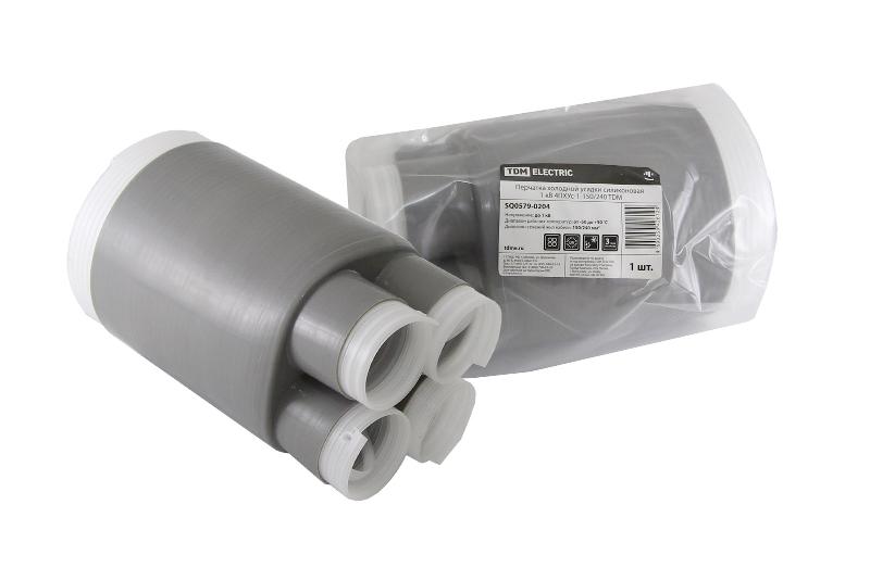 Перчатка холодной усадки силиконовая 1 кВ 4ПХУс-1-150/240 | SQ0579-0204 | TDM — TDM ELECTRIC
