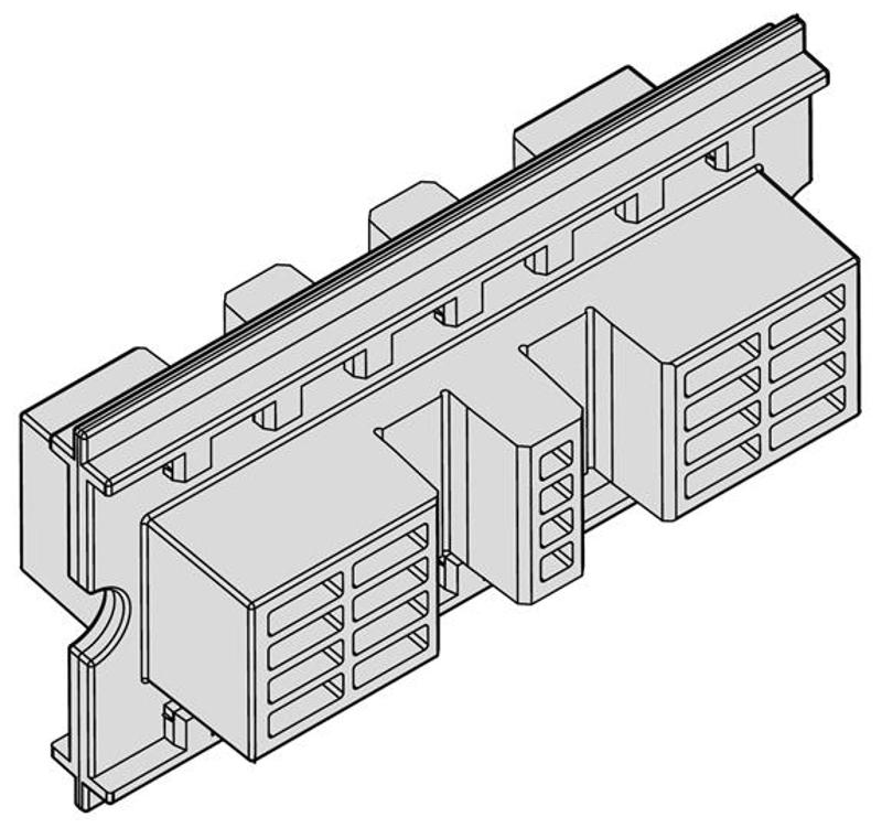 Держатель шины медной L=100мм (24шт)|1STQ007428A0000 | ABB — ABB