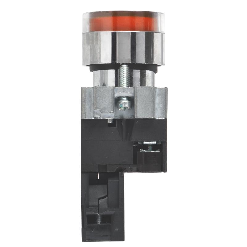 Кнопка LA167-BW3472 d=22мм RC 1р с подсвет. красная | BBT20-BW3472-2-12-67-K04 | IEK — миниатюра 5