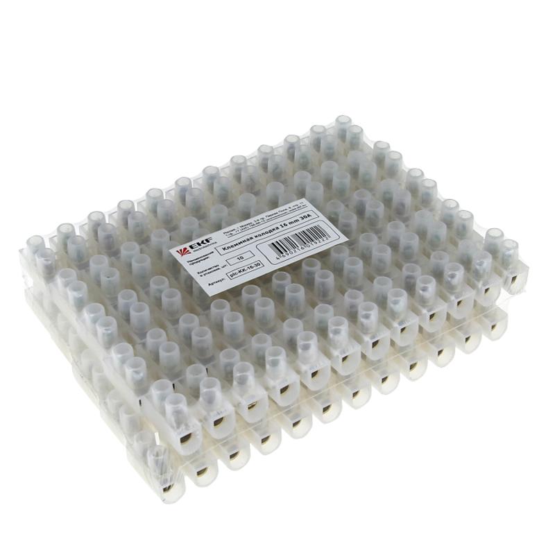 Клеммная колодка 30 мм 80А (уп. 10 шт.) EKF PROxima | plc-KK-30-80 | EKF — миниатюра 2