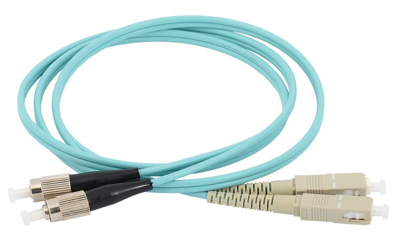 Оптический (патч-корд), MM, 50/125 (OM3), SC/UPC-FC/UPC,(Duplex),70м | FPC5003-SCU-FCU-C2L-70M | ITK — фото 1 | Sento