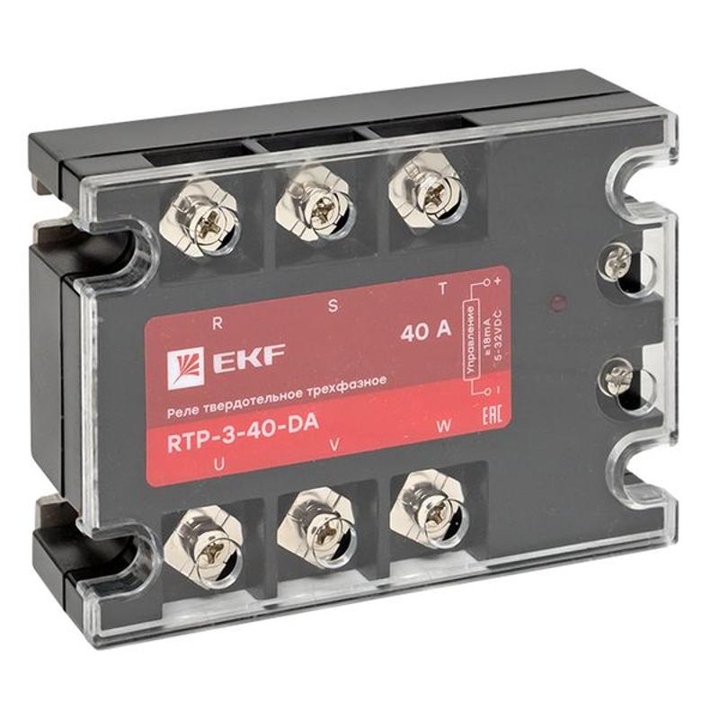 Реле твердотельное трехфазное RTP-40-DA PROxima | rtp-3-40-da | EKF — EKF