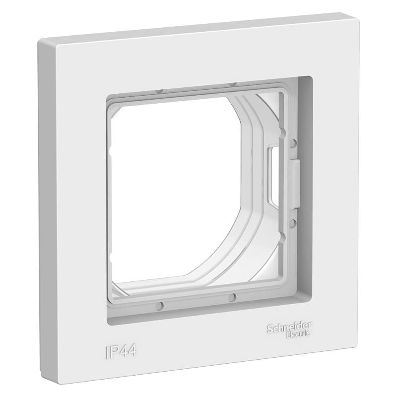AtlasDesign Aqua Белый Рамка 1-ая IP44 | ATN440101 | SE — Systeme Electric