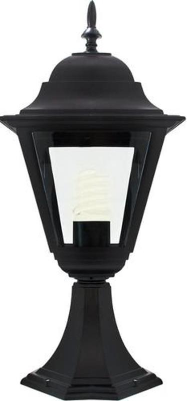Светильник садово-парковый 4204 100W 230V E27 185*185*440мм черный | 11030 | FERON — Feron