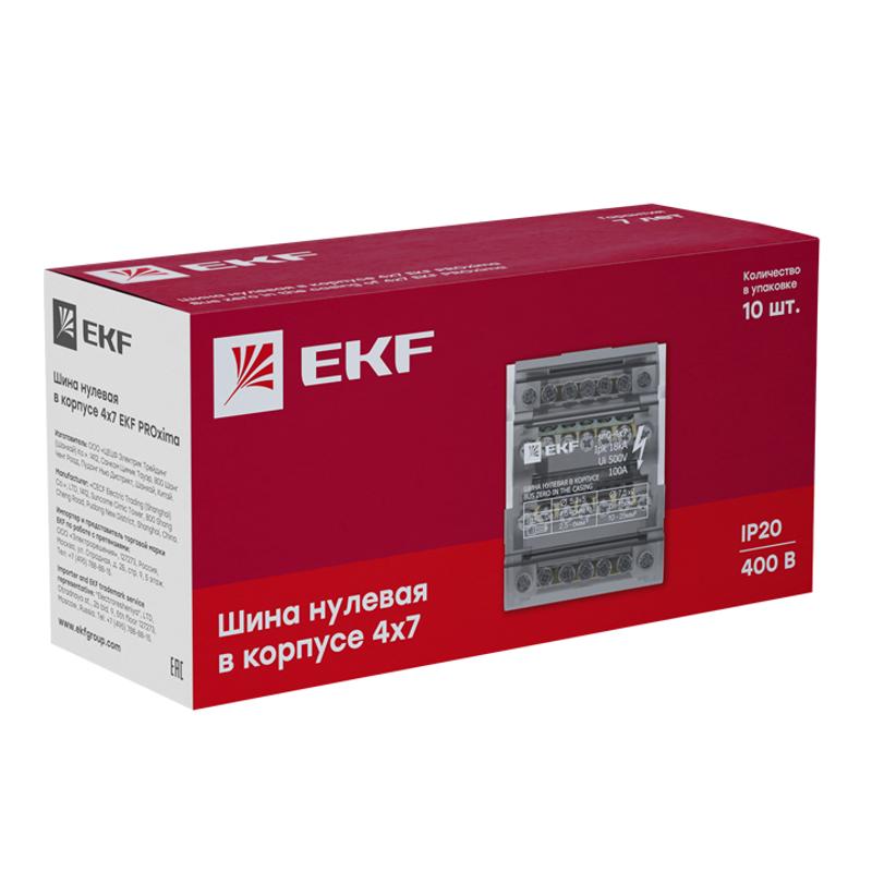 Шина нулевая в корпусе 4х7 EKF PROxima | sn0-4x7 | EKF — миниатюра 10