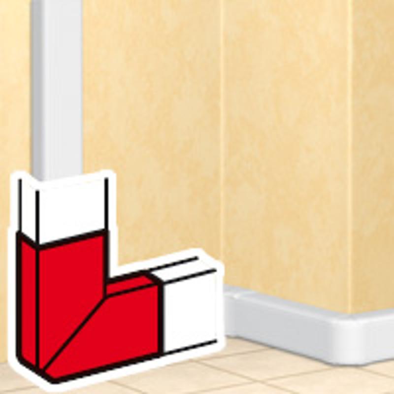 Плоский угол 65*220 DLP | 010796 | Legrand — Legrand