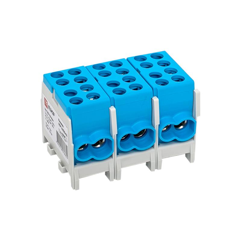 Клемма распределительная КСР с двойным винтом 2x25/2x16 синяя PROxima | ksr-2.25-2.16-blue | EKF — миниатюра 9