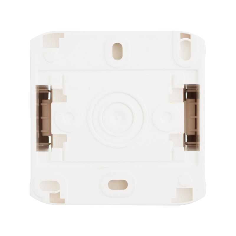 Quteo Белый Кнопка 1-клавишная IP44 6А — миниатюра 3