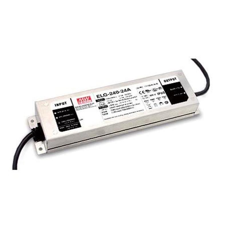 Драйвер 240Вт 24V для светодиодной ленты ELG-240-24A IP65 244x71x37.5 мм | ELG-240-24A | VARTON — фото 1 | Sento