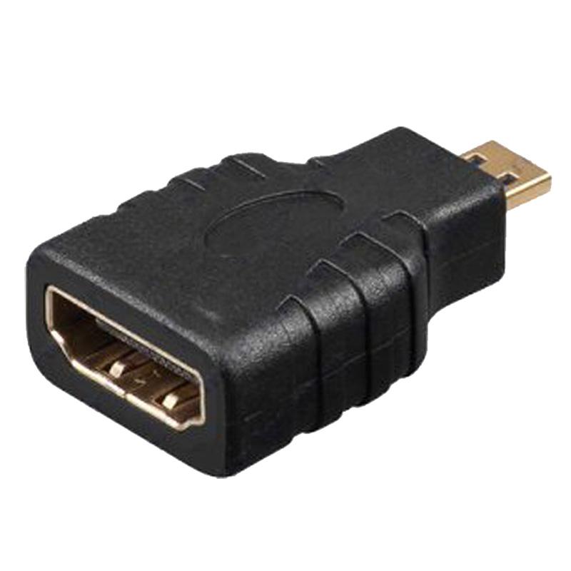 Переходник штекер micro HDMI - гнездо HDMI | 17-6815 | REXANT — REXANT