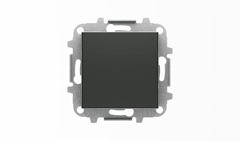 Заглушка с суппортом, серия SKY, цвет чёрный бархат|2CLA850000A1501| ABB — ABB