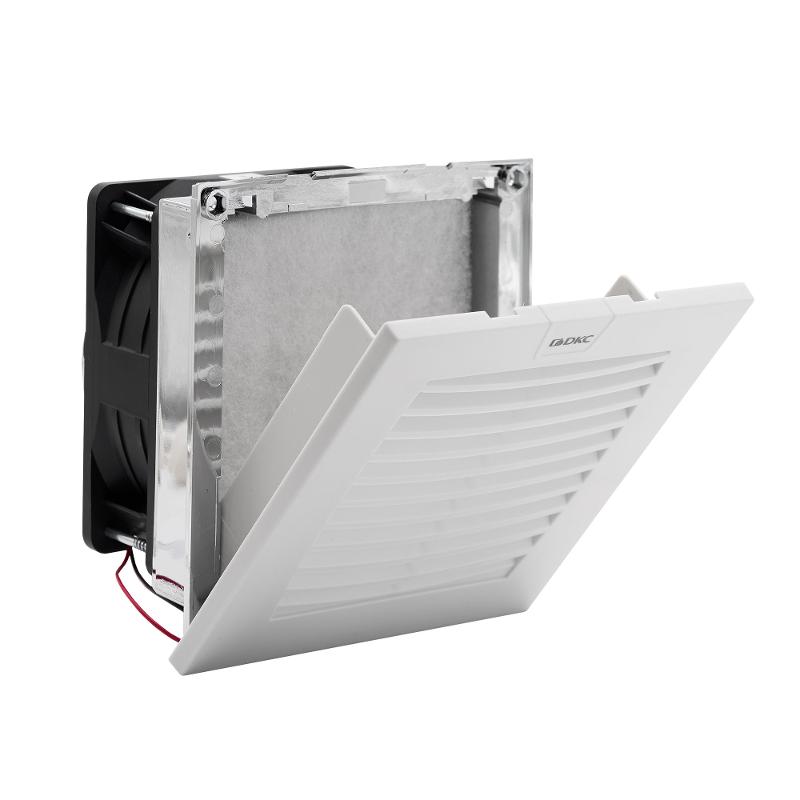 Вентилятор с фильтром ЭМС 120 м3/ч, 12В DC, 152х152 мм, IP54 | R5MCV15012 | DKC — миниатюра 3