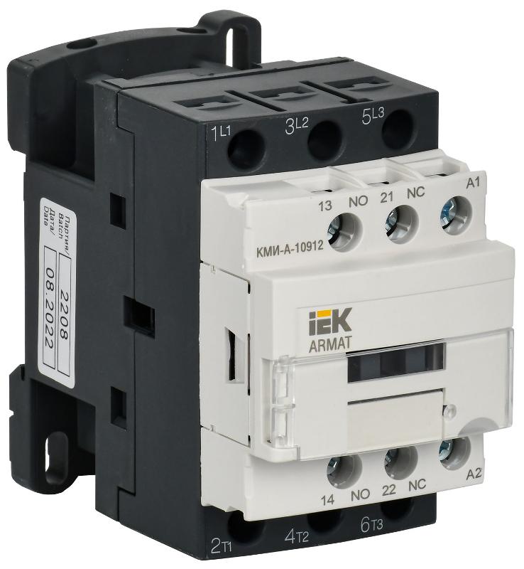 ARMAT Контактор КМИ-А-10912 LC1D 9А 230В/АС3 1НО/1НЗ  | AR-ACC-11-009-230-11 | IEK — IEK (ИЭК)