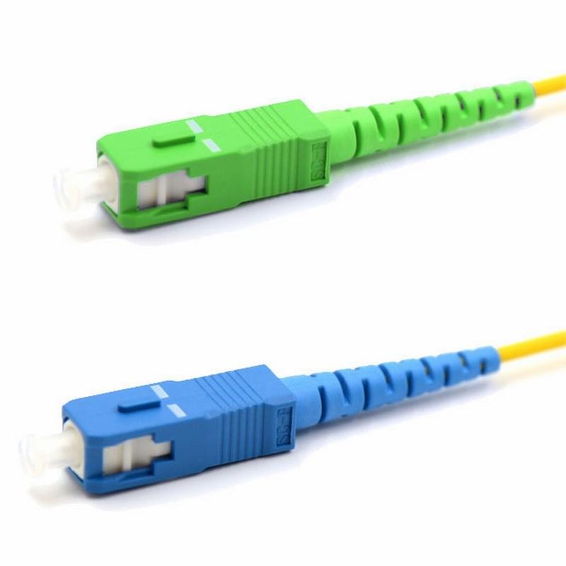 Патч-корд оптический переходной (SM), 9/125 (OS2) SC/APC-SC/UPC, (Simplex), LSZH, 7м | 50-2061 | REXANT — REXANT