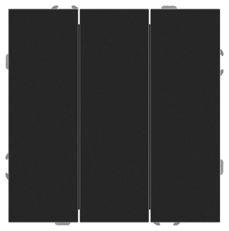 Выключатель Galaxy 15-1107-05 тройной 10АХ-250В IP20 антрацит | Б0070722 | ЭРА — ЭРА (Энергия света)