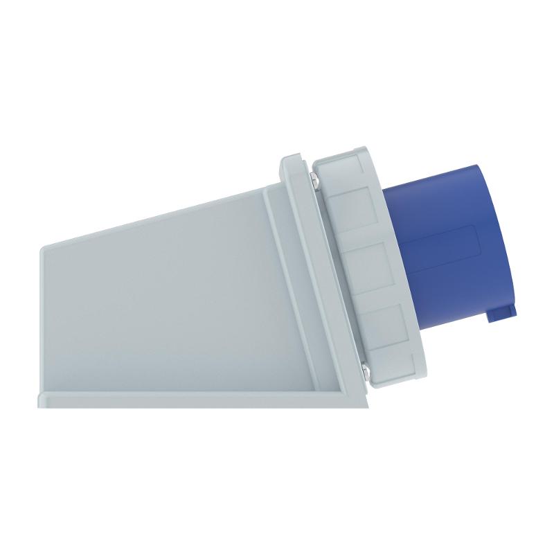 Вилка настенная IP67 125А 2P+E 250В | DIS245M12593 | DKC — миниатюра 2