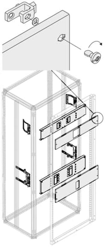 Комплект T5 3/4P PLUG мотор.630A W=600мм|1STQ002114A0000 | ABB — ABB