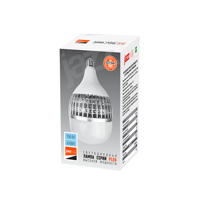 Лампа светодиодная промышленная PLED-HP-TR170 150w 6500K 13500Lm E27/E40(переходник в компл.) | .5036260 | JAZZWAY — миниатюра 3