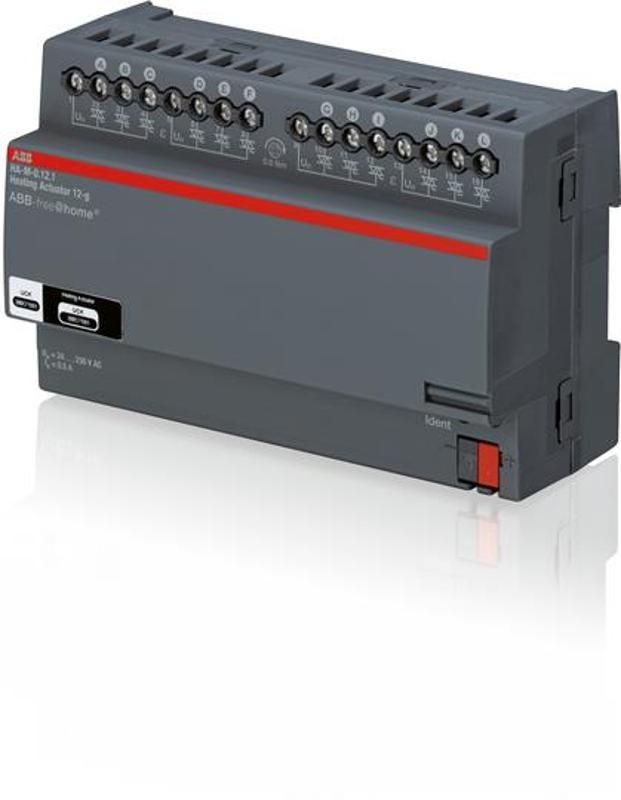 HA-M-0.12.1 Активатор отопления free@home, 12-канальный, 24/220В|2CDG510009R0011| ABB — ABB