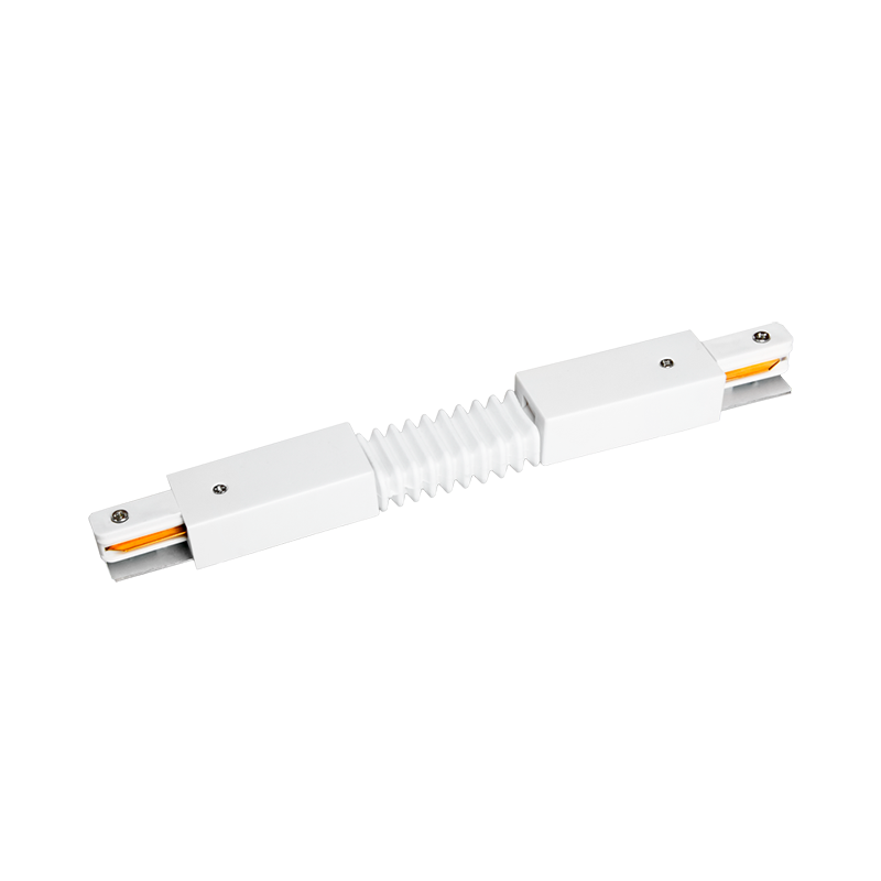 Коннектор для шинопровода осветительного гибкий белый PTR CF-WH | .5014749 | Jazzway — Jazzway