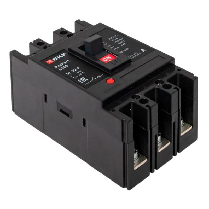 Выключатель автоматический LS63 15кА 3P 32А ProPact | mccb-63-15-3-32-ls | EKF — миниатюра 8
