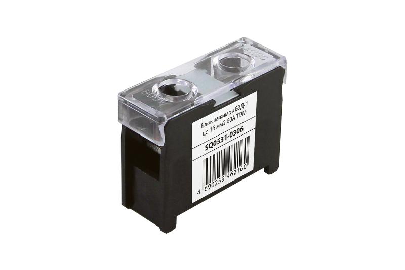 Блок зажимов БЗД-1 до 16 мм2 60A | SQ0531-0306 | TDM — TDM ELECTRIC