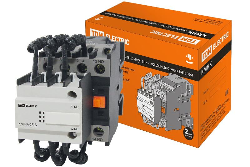 Контактор КМНК-20-230.Б  20кВАр 1НО;1НЗ | SQ2103-0003 | TDM — TDM ELECTRIC