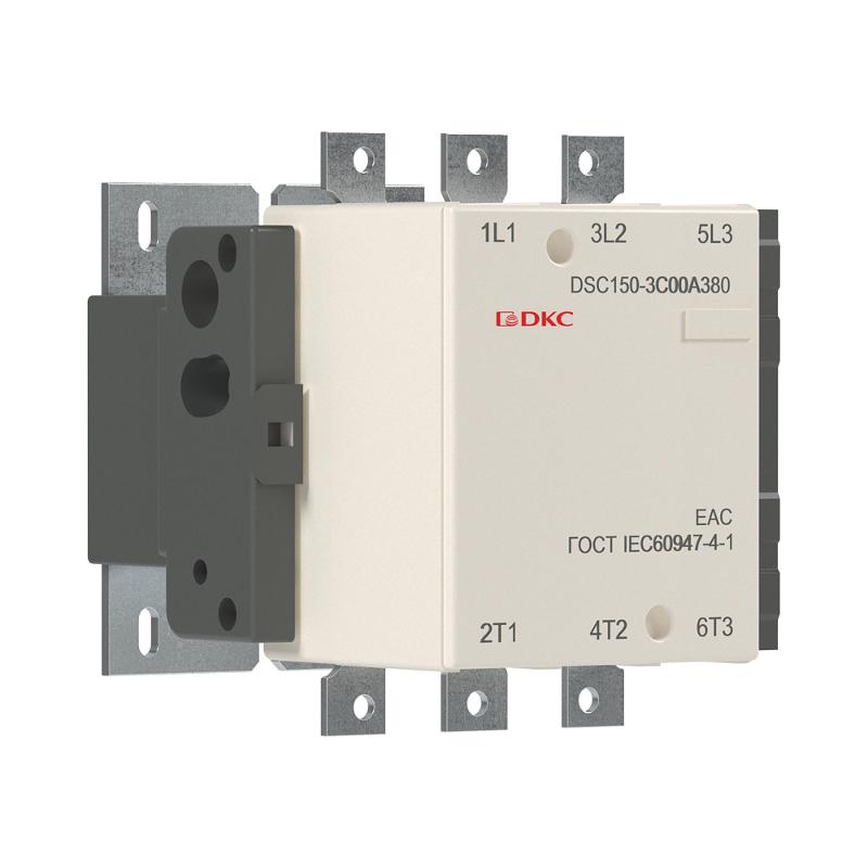 Магнитный контактор DSC150-3C00A230 150А 75кВт (AC3)  кат 220В AC | DSC150-3C00A230 | DKC — миниатюра 1