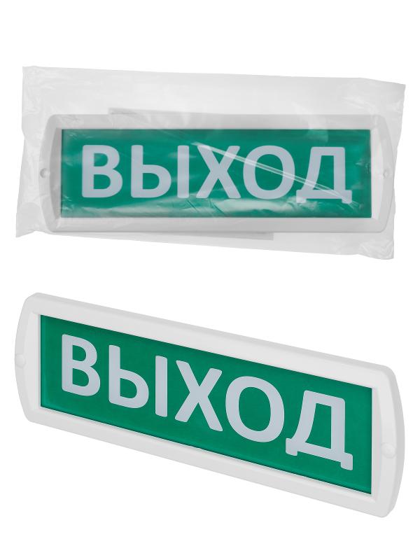 Оповещатель охранно-пожарный световой Т-12 "Выход" 12 В, IP52 | SQ0349-0225 | TDM — TDM ELECTRIC