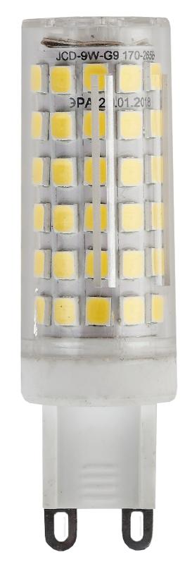 Лампа светодиодная СТАНДАРТ LED JCD-9W-CER-827-G9 (диод, капсула, 9Вт, тепл, G9) | Б0033185 | ЭРА — миниатюра 4