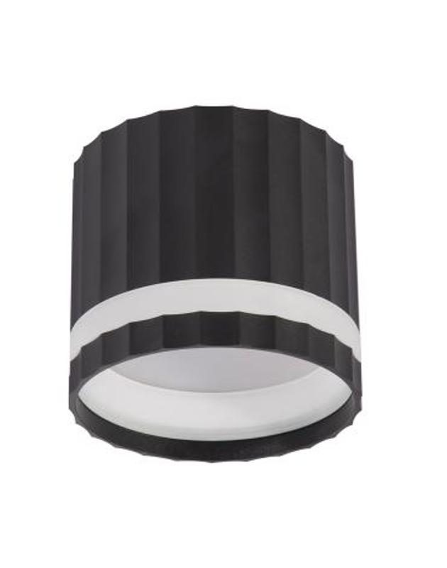 Светильник потолочный 12W, 230V, GX53, черный, HL369 | 48678 | FERON — Feron