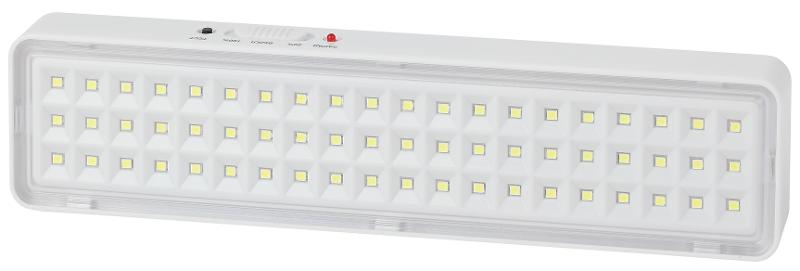 Светильник аварийного освещения непостоянный светодиодный DBA-103-0-20 60LED 5ч IP20 | Б0044396 | ЭРА — миниатюра 2