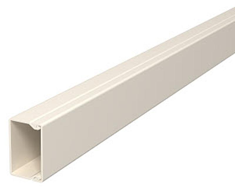 Мини-канал WDK с крышкой 40x40x2000 мм (высота борта 40 мм, крышка 40 мм) ПВХ кремовый RAL 9001 | 6025412 | OBO Bettermann — OBO Bettermann