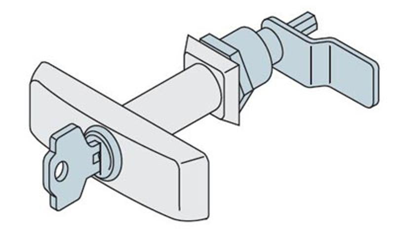 Замок с ключом для шкафов SR | AA8003 | ABB — ABB