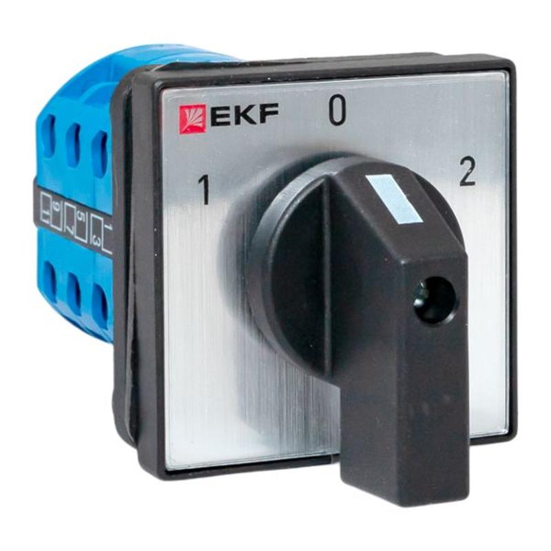 Переключатель кулачковый ПК-1-43 10А 3P «1-0-2» IP65 | pk-1-43-10-65 | EKF — миниатюра 1
