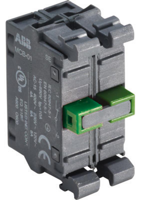 Контактный блок MCB-20 фронтального монтажа 2НО | 1SFA611610R1002 | ABB — ABB