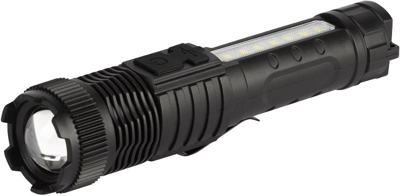 Светодиодный фонарь  UA-401 универсальный аккумуляторный 3 Вт LED + 3 Вт COB оптический Zoom 3 режима магнит type C | Б0069803 | ЭРА — ЭРА (Энергия света)