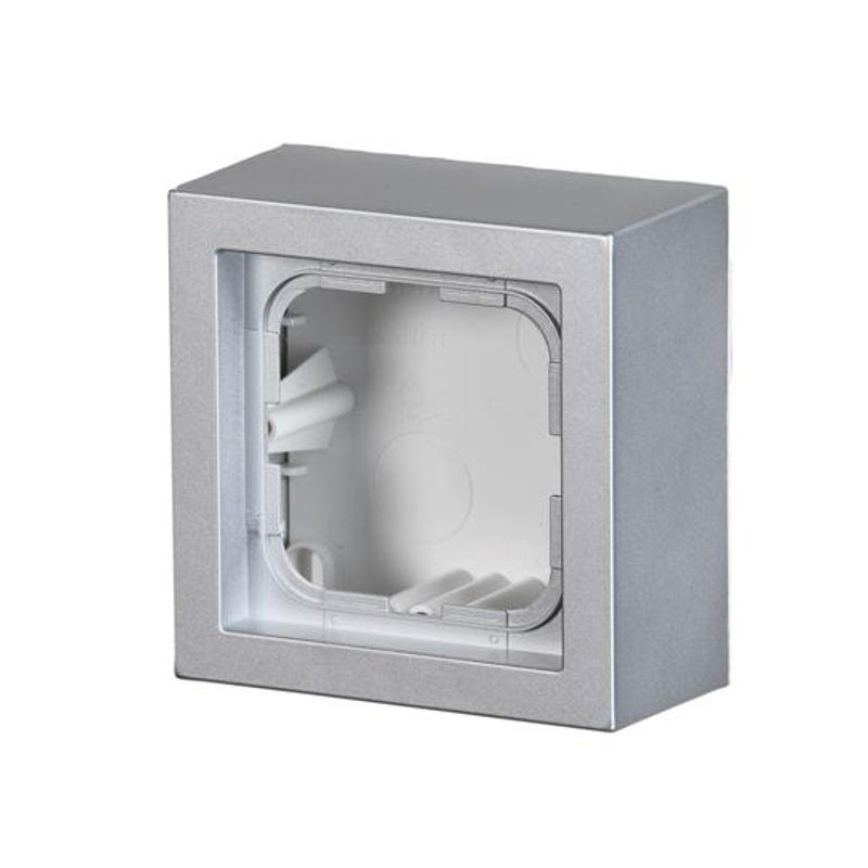 Коробка для накладного монтажа, Impressivo, алюминий | 1721A-83  | 2TKA00001618 | ABB — ABB