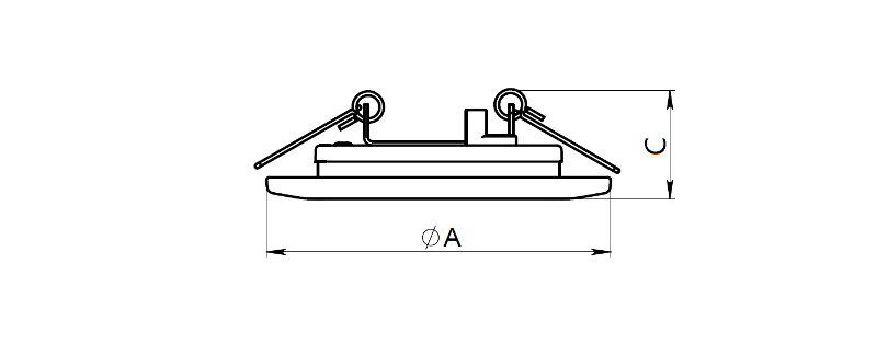 Светильник светодиодный ДВО PENNY/R 18W OPL 940 WH IP54/IP20 18ВТ 4000К CRI 90 IP54/IP20 | 1960000040 | Световые Технологии — миниатюра 2
